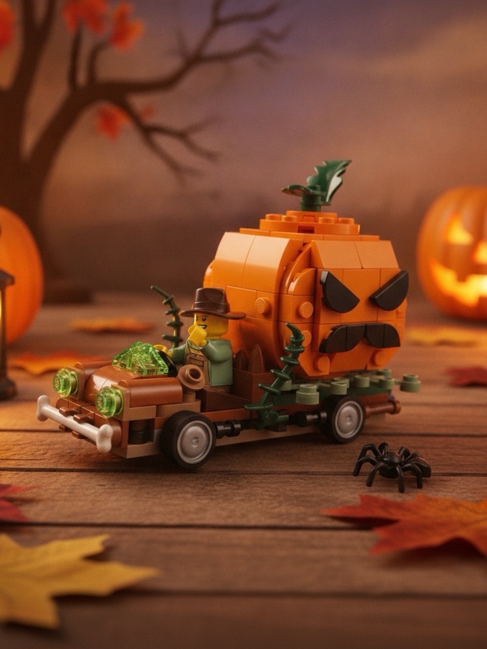 LEGO Jack-O-Lantern Pickup Truck (40822) Brand New in Box